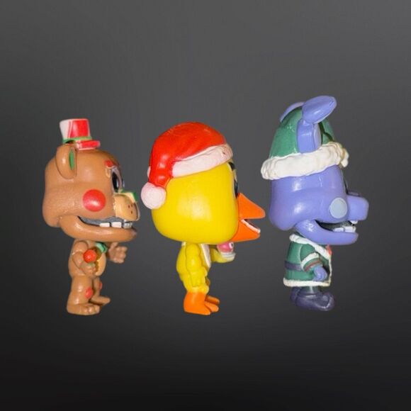 2023 Mini Funko Pop! FNAF Holiday Advent Suprise Figures Chica Bonnie Freddy B21 - Picture 3 of 5